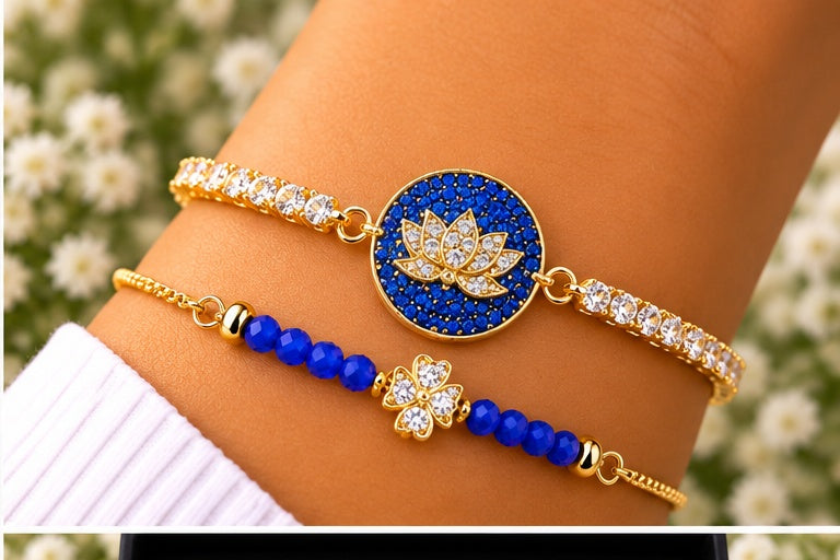 Round Blue Leaf