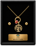 18K G. P. Adj 2 Pc Neck Set - N248