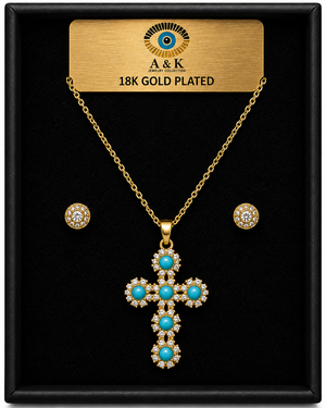 18K G. P. Adj 2 Pc Neck Set - N231