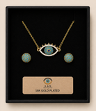 18K G. P. Adj 2 Pc Neck Set - N257
