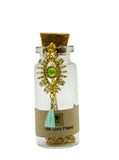 18K Gold-Plated Necklace with Colorful Cubic Zirconia Eye Charms
