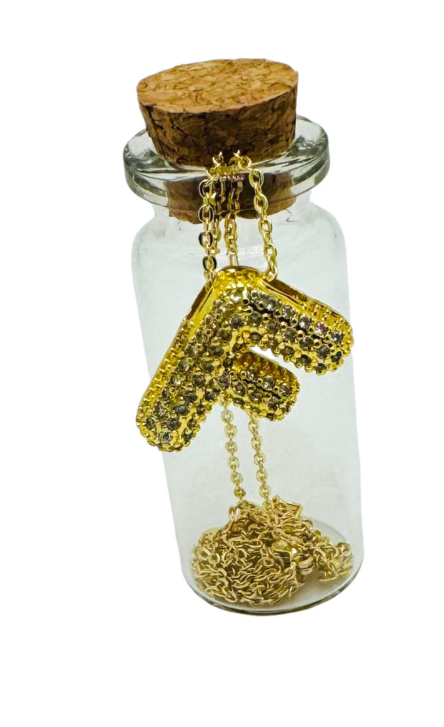 Necklace Letters F