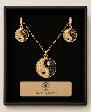 18K G. P. Adj 2 Pc Neck Set - N254