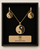 18K G. P. Adj 2 Pc Neck Set - N254