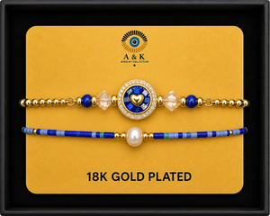 18K G. P. Adj 2 Pc Br Set - B054