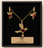 18K G. P. Adj 2 Pc Neck Set - N258