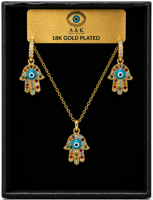 18K G. P. Adj 2 Pc Neck Set - N238