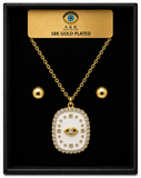 18K G. P. Adj 2 Pc Neck Set - N239