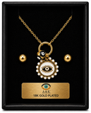 18K G. P. Adj 2 Pc Neck Set - N244