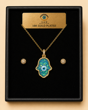 18K G. P. Adj 2 Pc Neck Set - N271