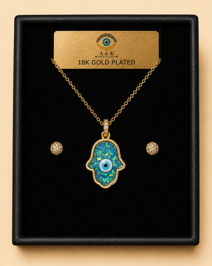 18K G. P. Adj 2 Pc NK Set - N271
