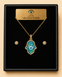 18K G. P. Adj 2 Pc Neck Set - N271