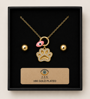 18K G. P. Adj 2 Pc Neck Set - N255