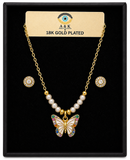 18K G. P. Adj 2 Pc Neck Set - N206