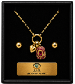 18K G. P. Adj 2 Pc Neck Set - N241