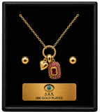 18K G. P. Adj 2 Pc Neck Set - N241