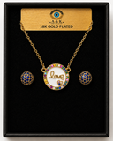 18K G. P. Adj 2 Pc Neck Set - N270
