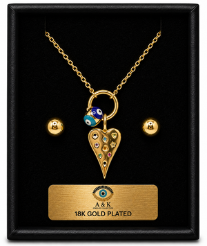18K G. P. Adj 2 Pc Neck Set - N250