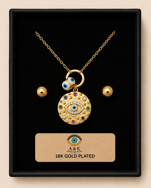 18K G. P. Adj 2 Pc Neck Set - N262
