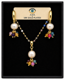18K G. P. Adj 2 Pc Neck Set - N210