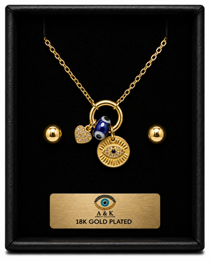 18K G. P. Adj 2 Pc Neck Set - N242