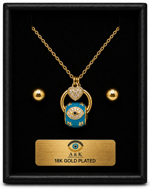 18K G. P. Adj 2 Pc Neck Set - N201