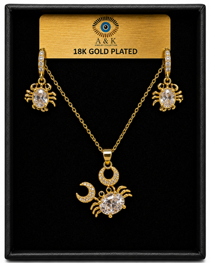 18K G. P. Adj 2 Pc Neck Set - N234