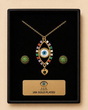 18K G. P. Adj 2 Pc Neck Set - N266