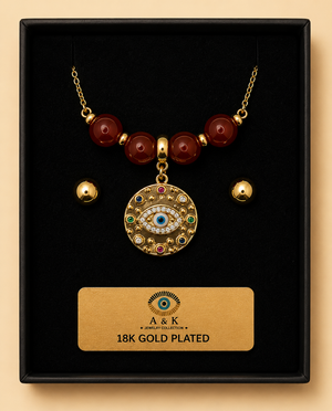 18K G. P. Adj 2 Pc Neck Set - N269