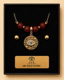 18K G. P. Adj 2 Pc Neck Set - N269