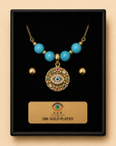 18K G. P. Adj 2 Pc Neck Set - N269