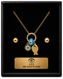 18K G. P. Adj 2 Pc Neck Set - N203