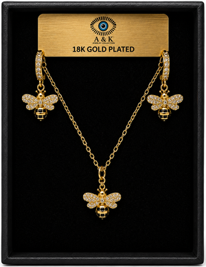 18K G. P. Adj 2 Pc Neck Set - N233