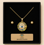 18K G. P. Adj 2 Pc Neck Set - N263