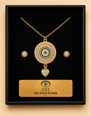 18K G. P. Adj 2 Pc Neck Set - N268