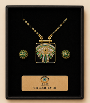 18K G. P. Adj 2 Pc Neck Set - N264