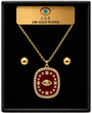 18K G. P. Adj 2 Pc Neck Set - N239