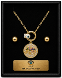 18K G. P. Adj 2 Pc Neck Set - N272
