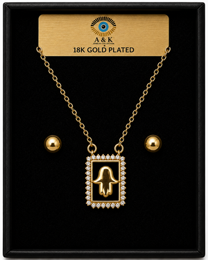 18K G. P. Adj 2 Pc Neck Set - N223
