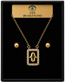 18K G. P. Adj 2 Pc Neck Set - N223