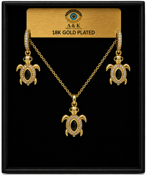 18K G. P. Adj 2 Pc Neck Set - N230