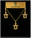 18K G. P. Adj 2 Pc Neck Set - N230