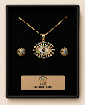18K G. P. Adj 2 Pc Neck Set - N261