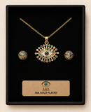 18K G. P. Adj 2 Pc Neck Set - N261
