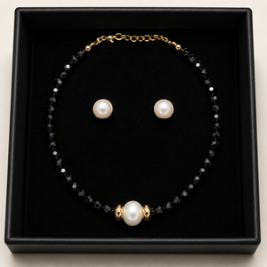 18K G. P. Adj 2 Pc NK Set - N276