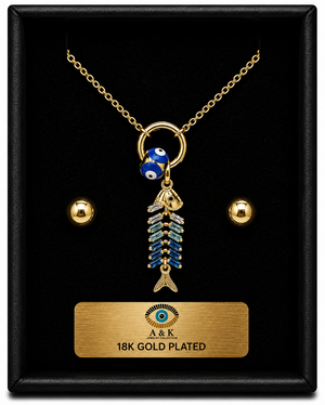 18K G. P. Adj 2 Pc Neck Set - N243