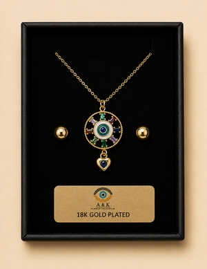 18K G. P. Adj 2 Pc Neck Set - N267