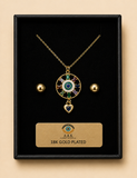 18K G. P. Adj 2 Pc Neck Set - N267
