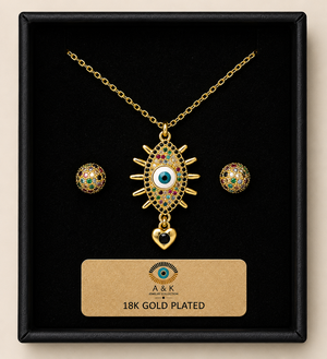 18K G. P. Adj 2 Pc Neck Set - N260