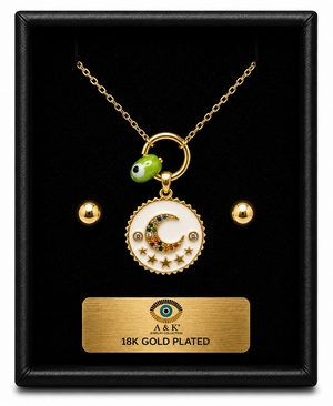 18K G. P. Adj 2 Pc Neck Set - N249